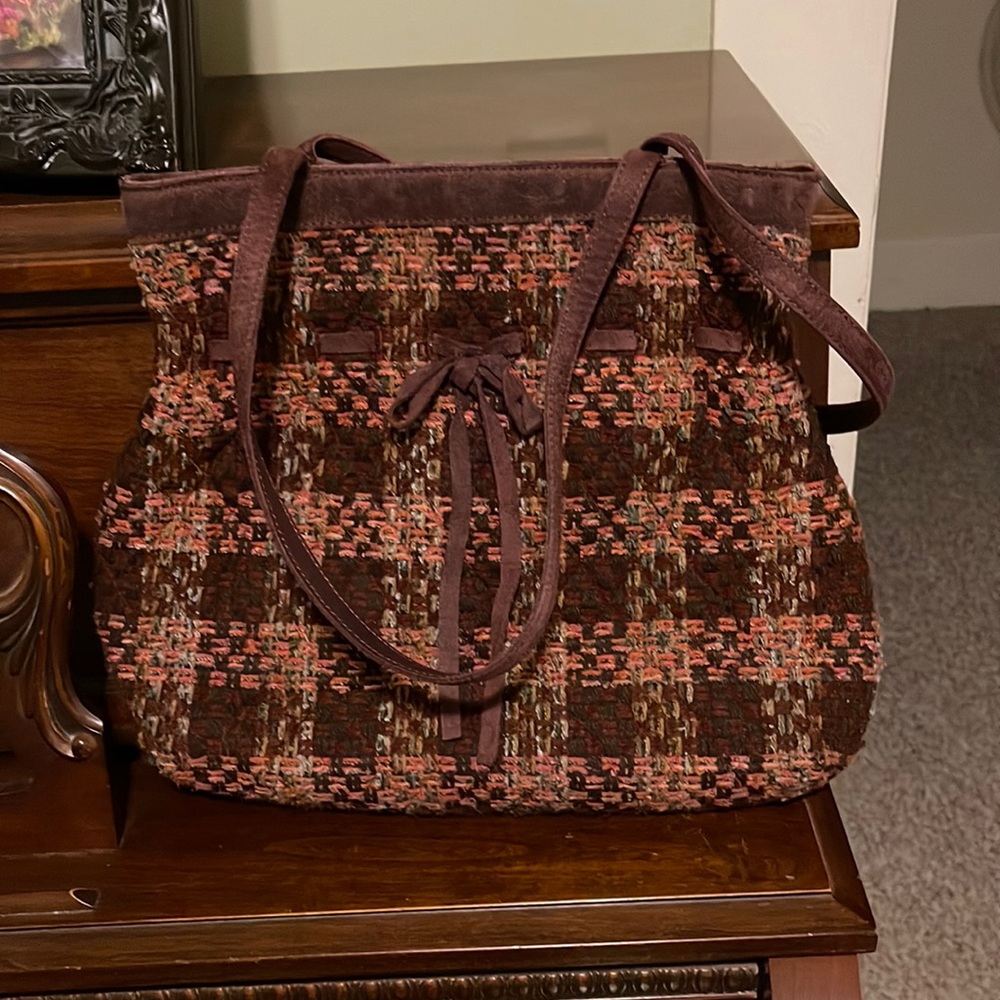 Vera Bradley tweed purse